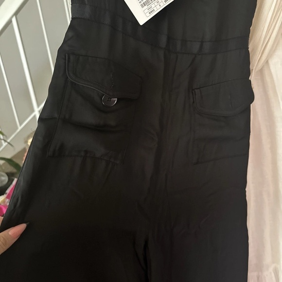 Self-Portrait Sleeveless Wide Leg Black Jumpsuit - Picture 6 of 10